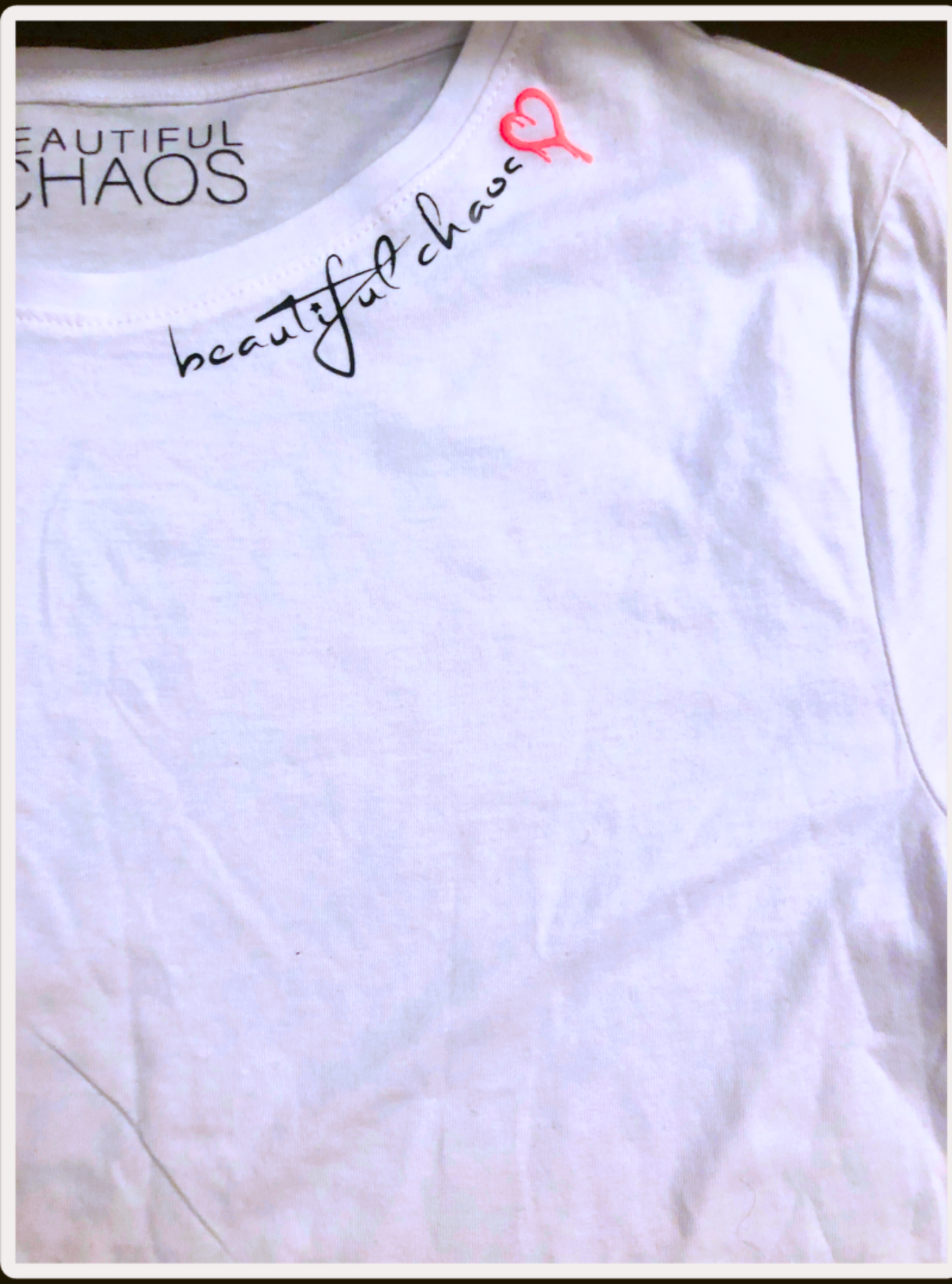 Beautiful Chaos Love Letter Tee