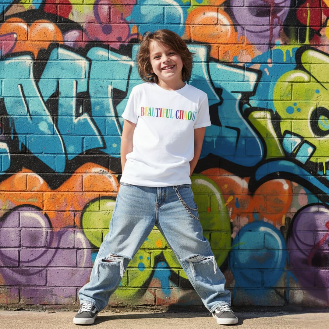 Beautiful Chaos Kids & Tween Rainbow Tee