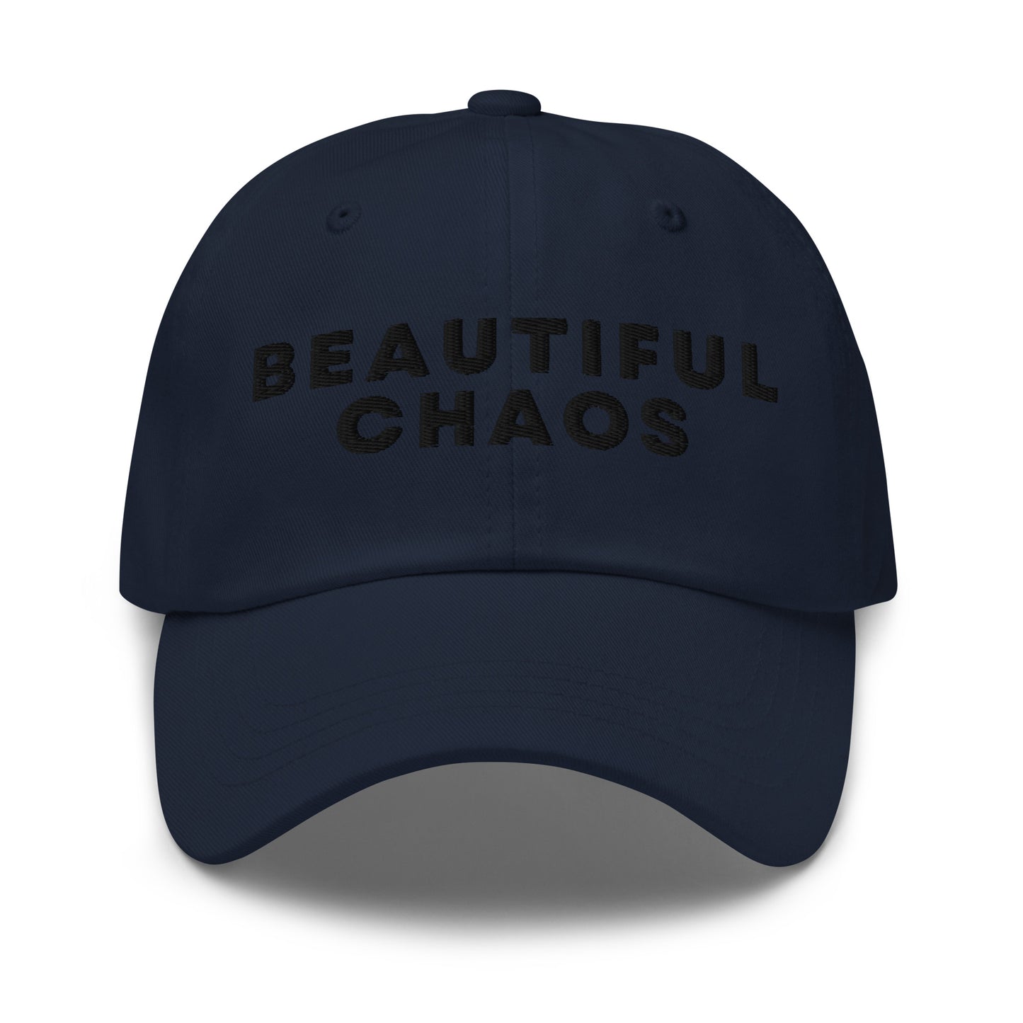 Beautiful Chaos Embroidered Logo Cap Nacy