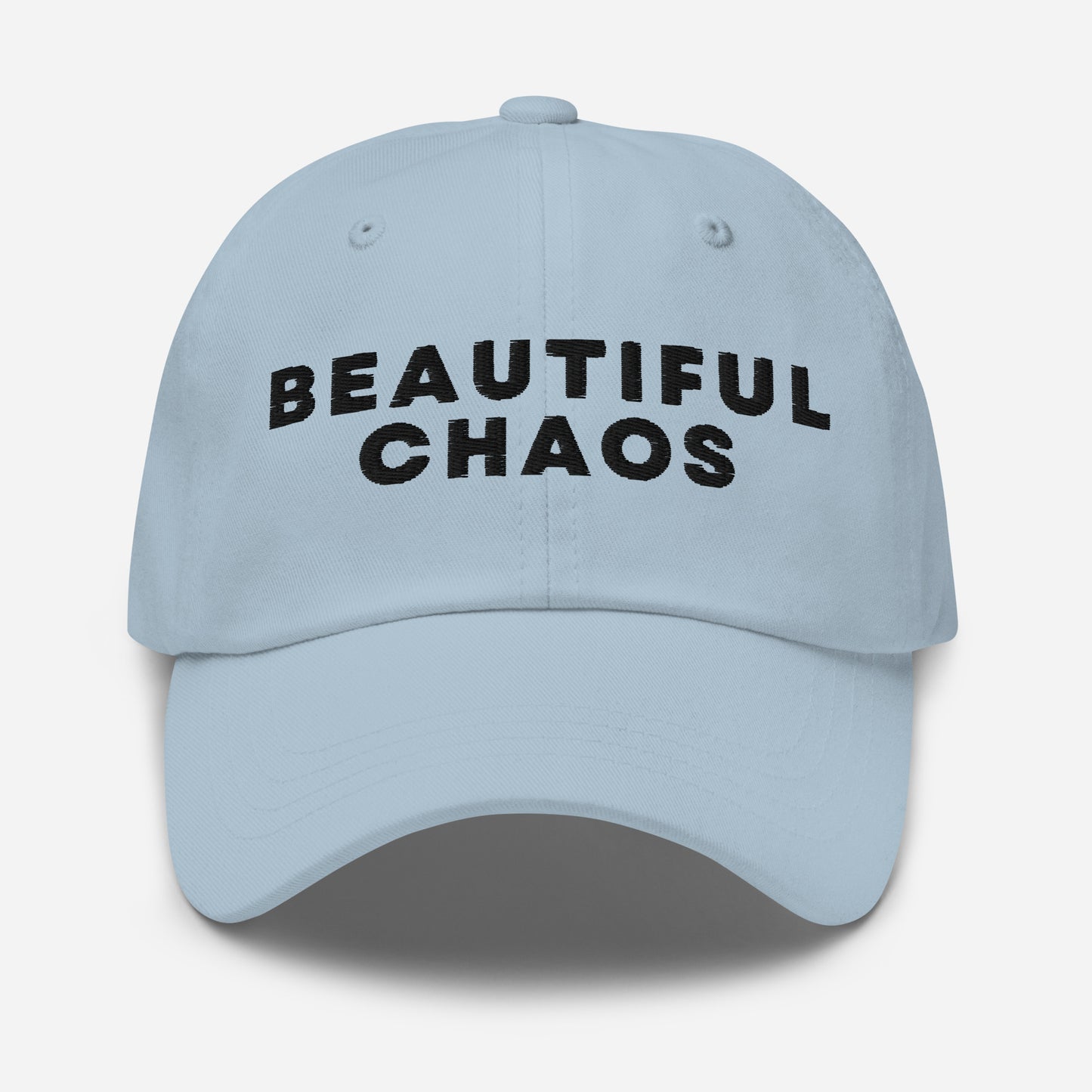 Beautiful Chaos Embroidered Logo Cap Pale Blue