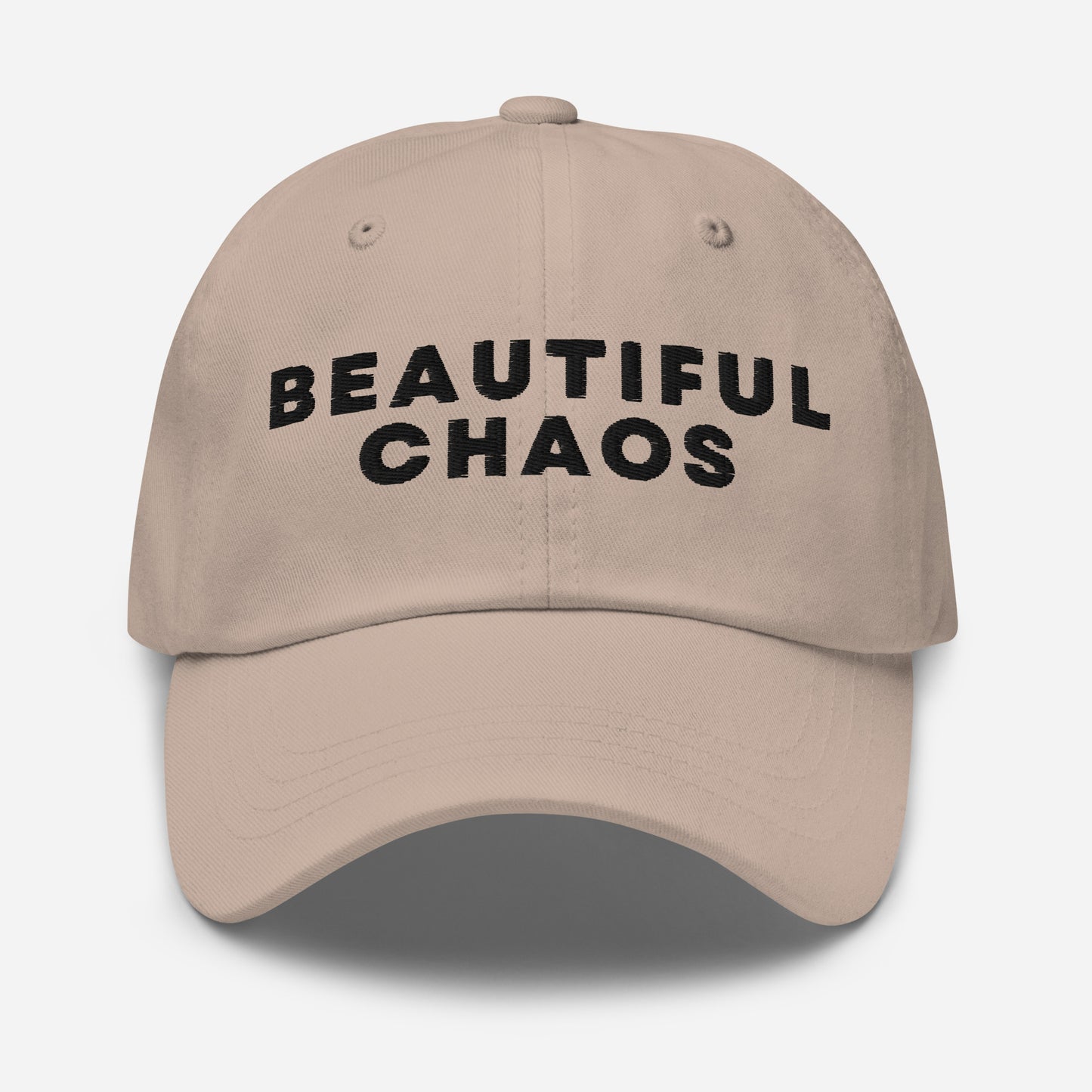 Beautiful Chaos Embroidered Logo Cap Stone