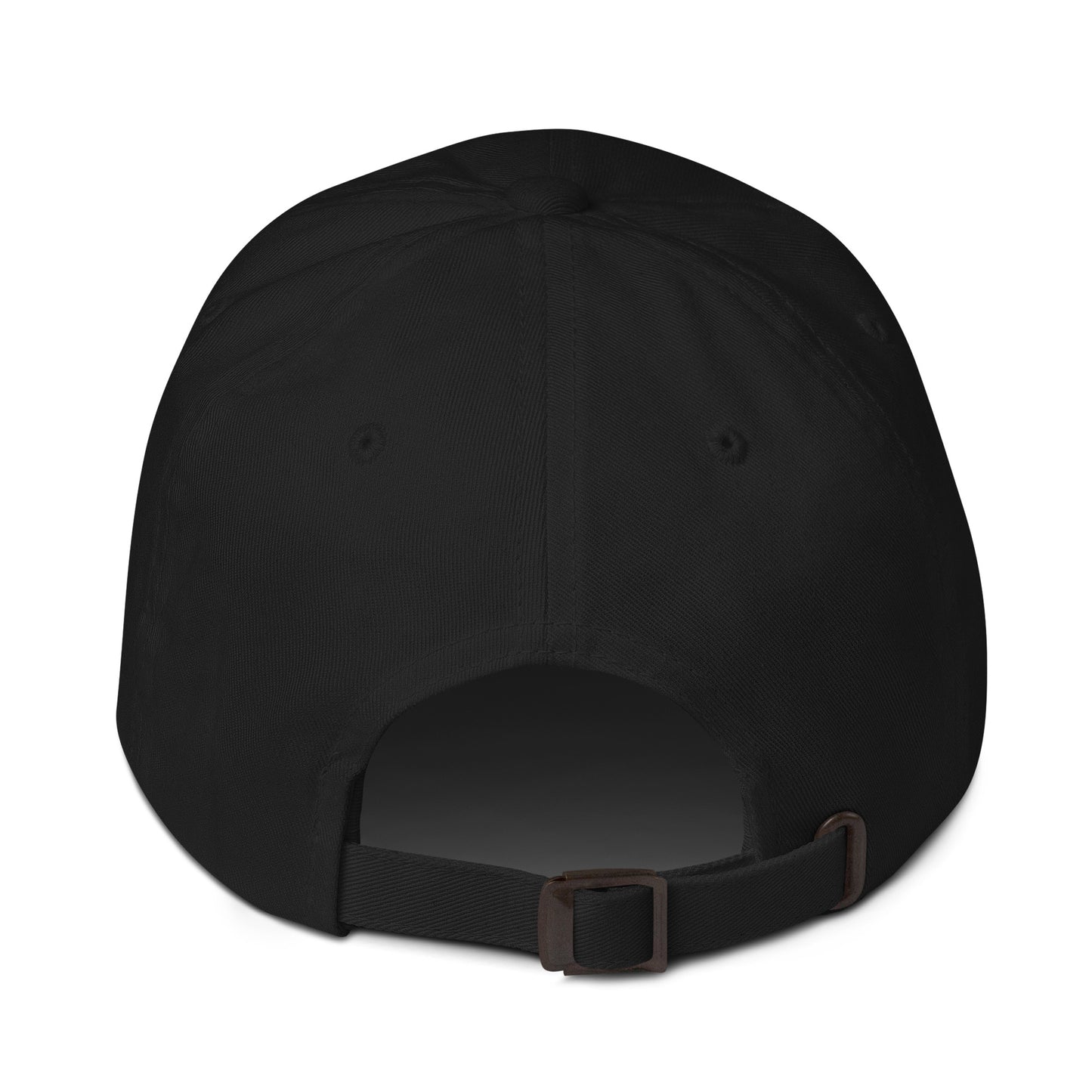 Beautiful Chaos Embroidered Logo Cap White Embroidery Black back