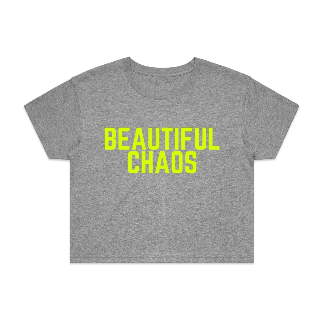 Beautiful Chaos Iconic Crop Tee
