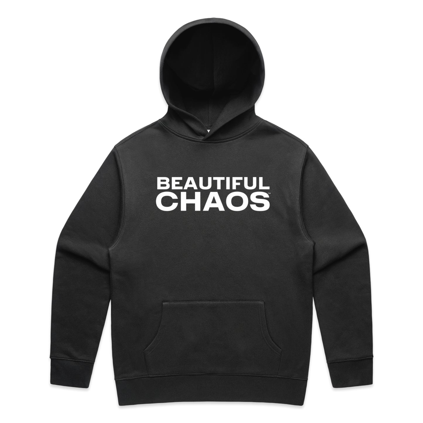 Beautiful Chaos Impact II Faded Black Hoodie