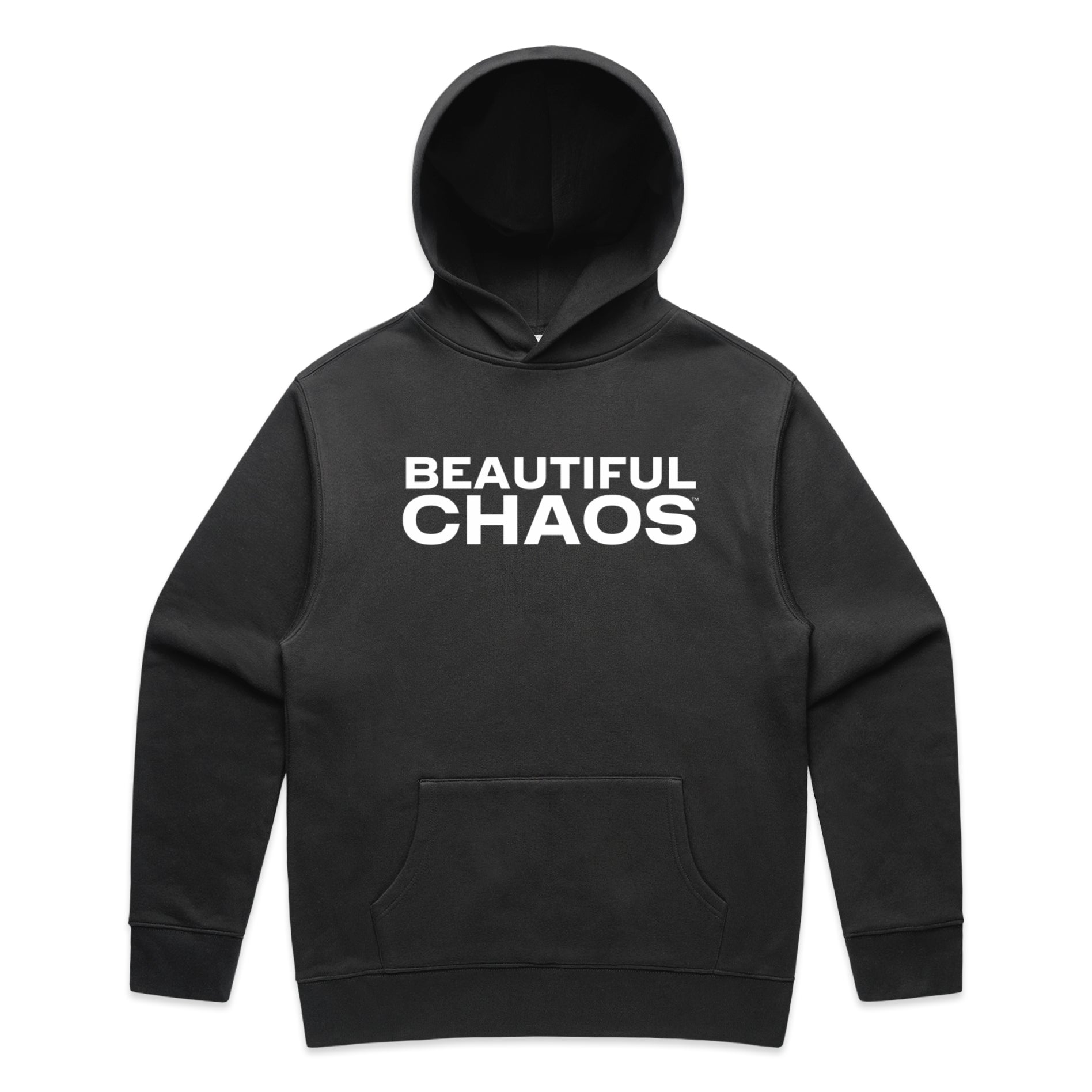 Beautiful Chaos Impact II Faded Black Hoodie