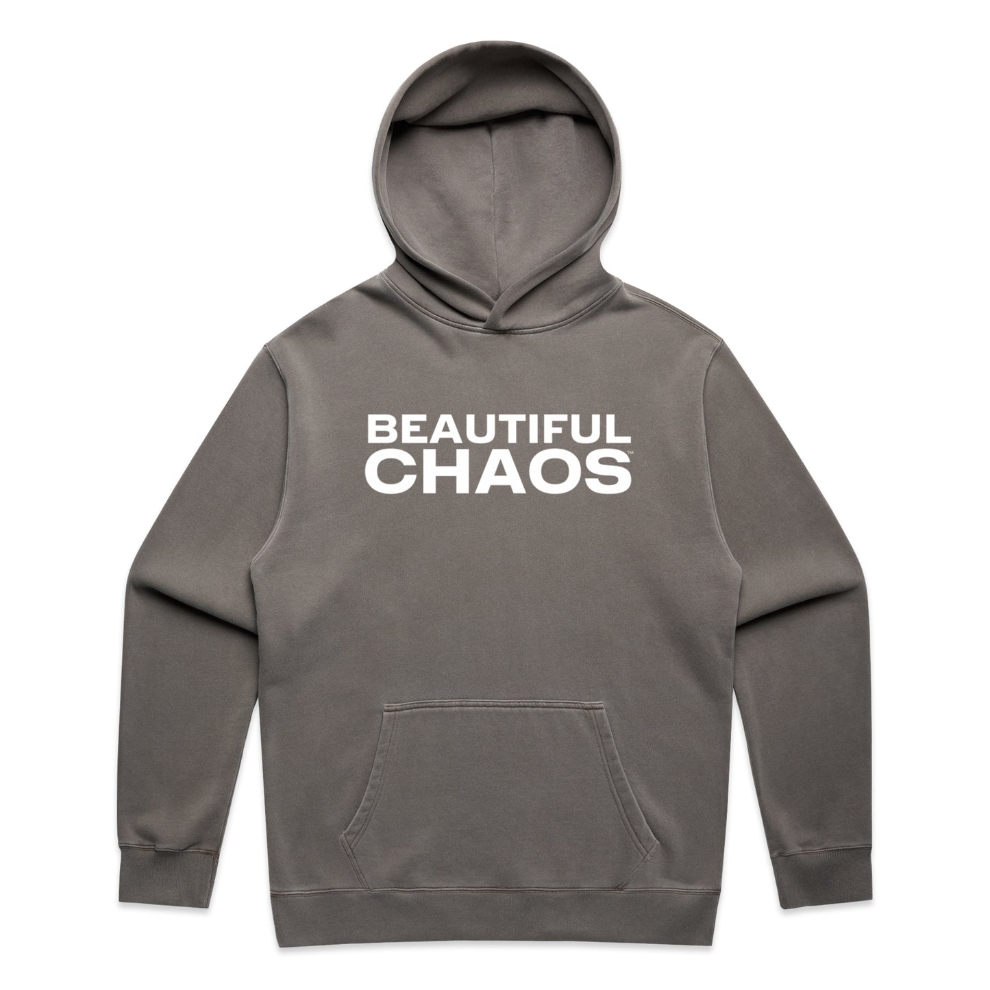 Beautiful Chaos Impact II Faded Grey Hoodie