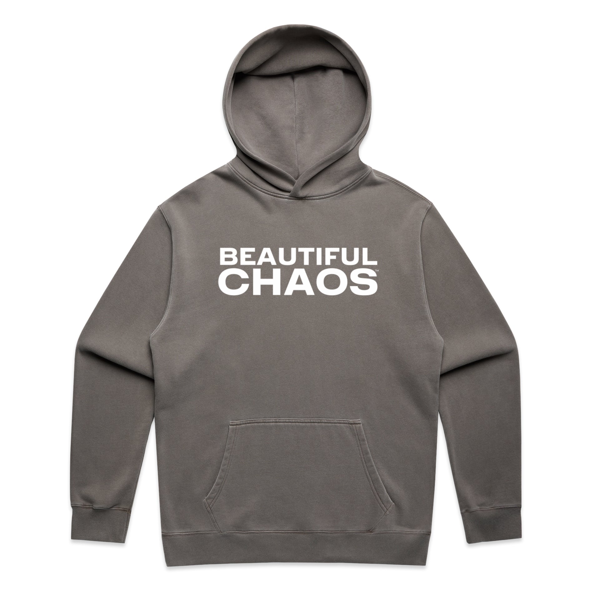 Beautiful Chaos Impact II Faded Grey Hoodie