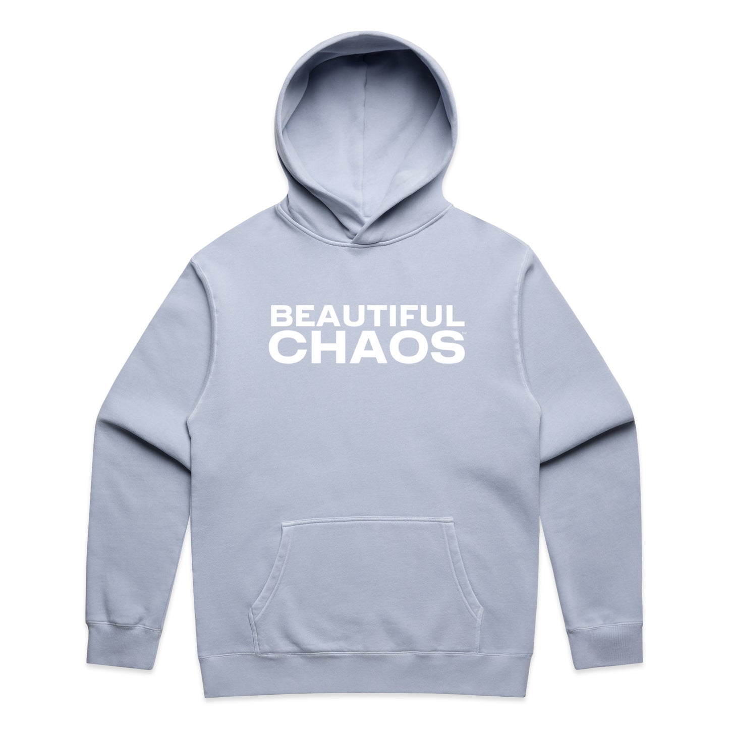 Beautiful Chaos Impact II Faded Powder Blue Hoodie