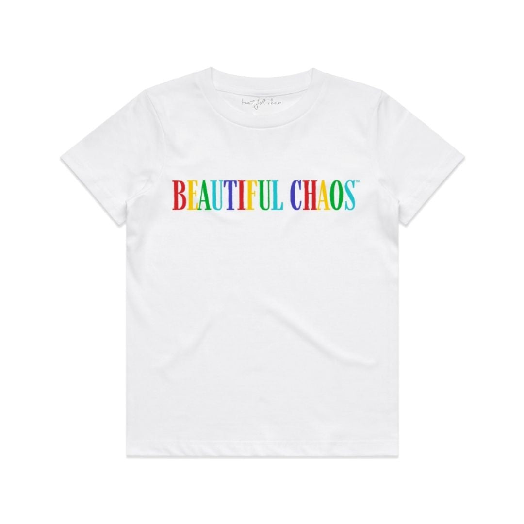 Beautiful Chaos Kids & Tween Rainbow Tee