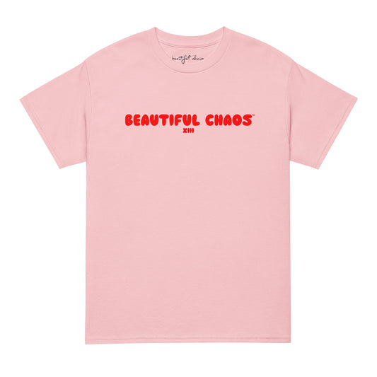 Beautiful_Chaos_The_Most_Tee_XIII_Pink_Red_front