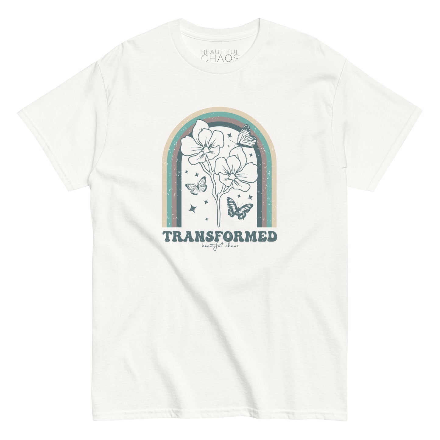 Transformed Butterfly Retro T-shirt