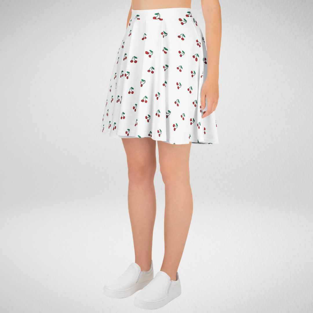 Verry Cherry Skater Skirt