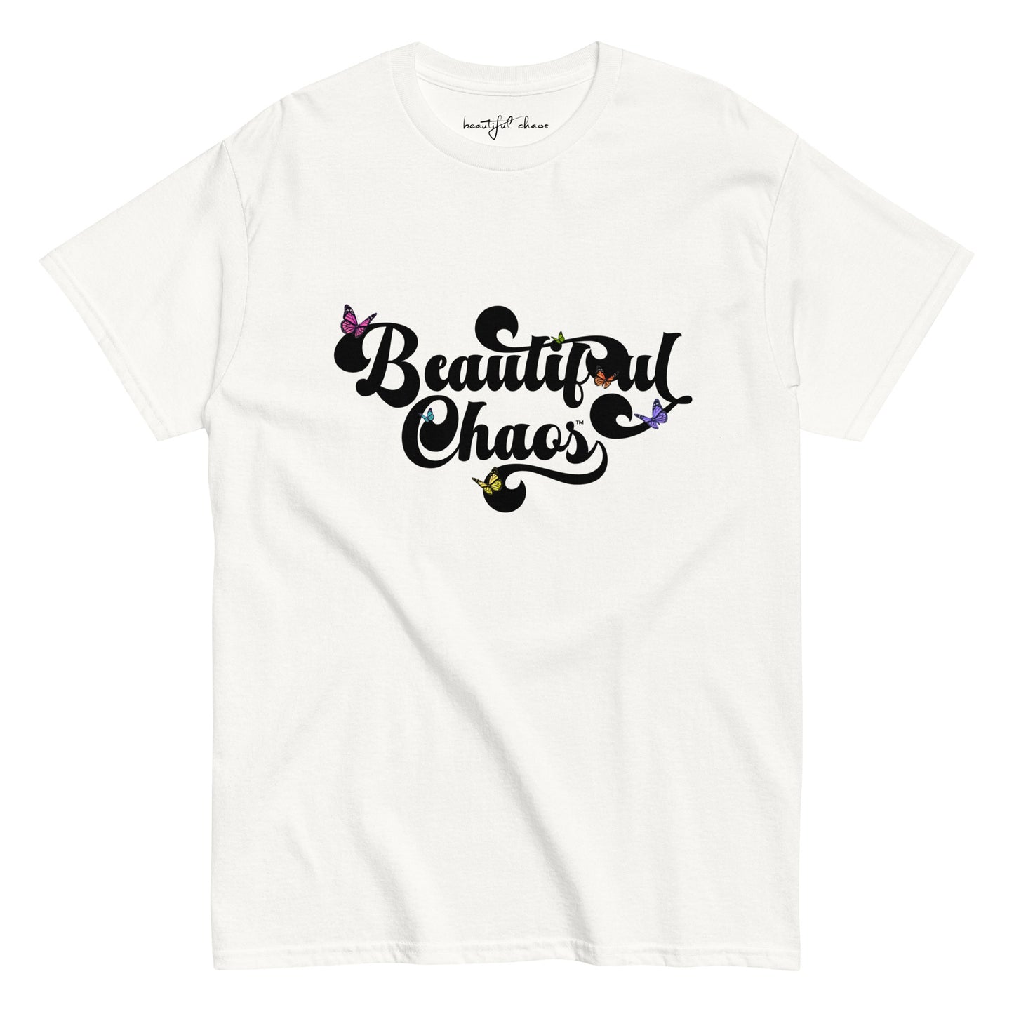 Beautiful Chaos Retro Butterflies Tee