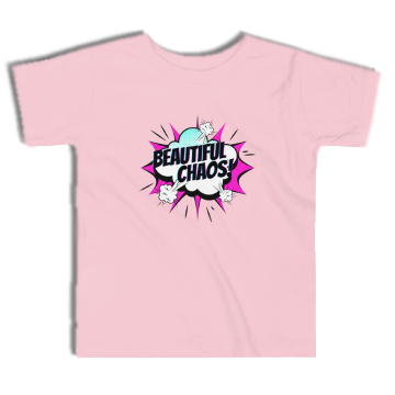Beautiful Chaos Fuchsia POW! Toddler Short Sleeve Tee - Assorted - Beautiful Chaos™