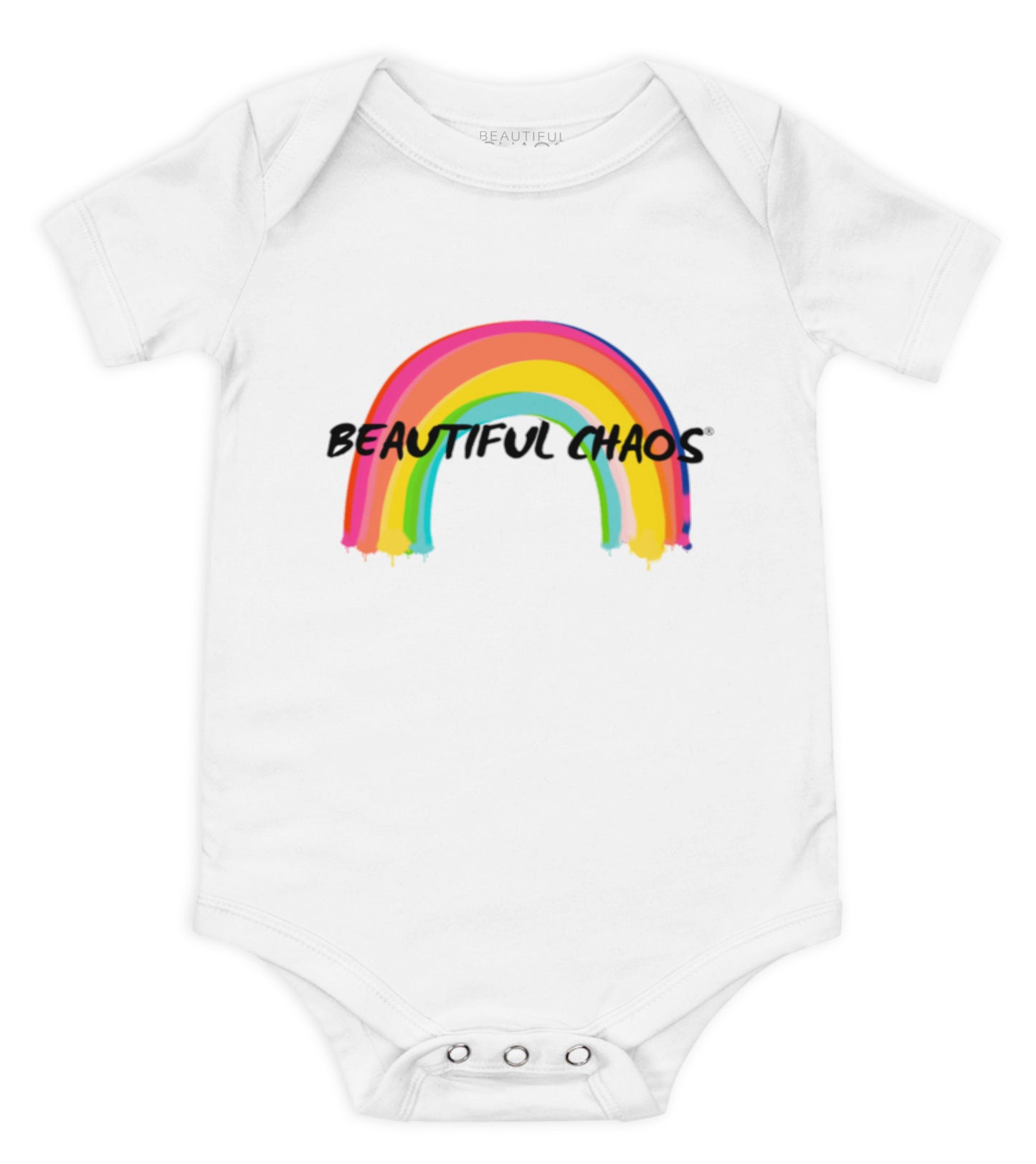 The Beautiful Chaos Baby Graffiti Rainbow Onesie - Beautiful Chaos®