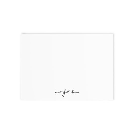 Beautiful Chaos OG With Love Postcard