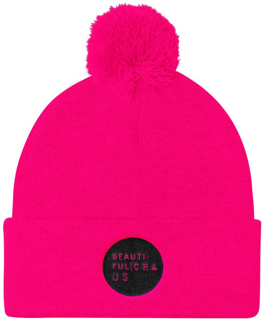 BeautifulChaos_OGPomPomKnitCapNeonPink