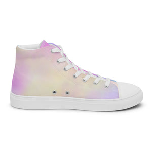 The Beautiful Chaos Cotton Candy Skies Youth High Top Canvas Shoes - Beautiful Chaos™