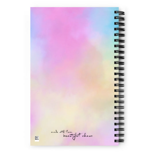 The Beautiful Chaos Made With Love Spiral Notebook - Beautiful Chaos™