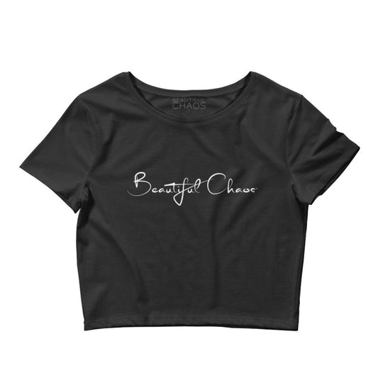 The Beautiful Chaos® Just Go With The Flow Women’s Crop Tee - Beautiful Chaos™
