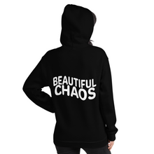 Load image into Gallery viewer, The Beautiful Chaos Impact Eco - Hoodie - Black x White