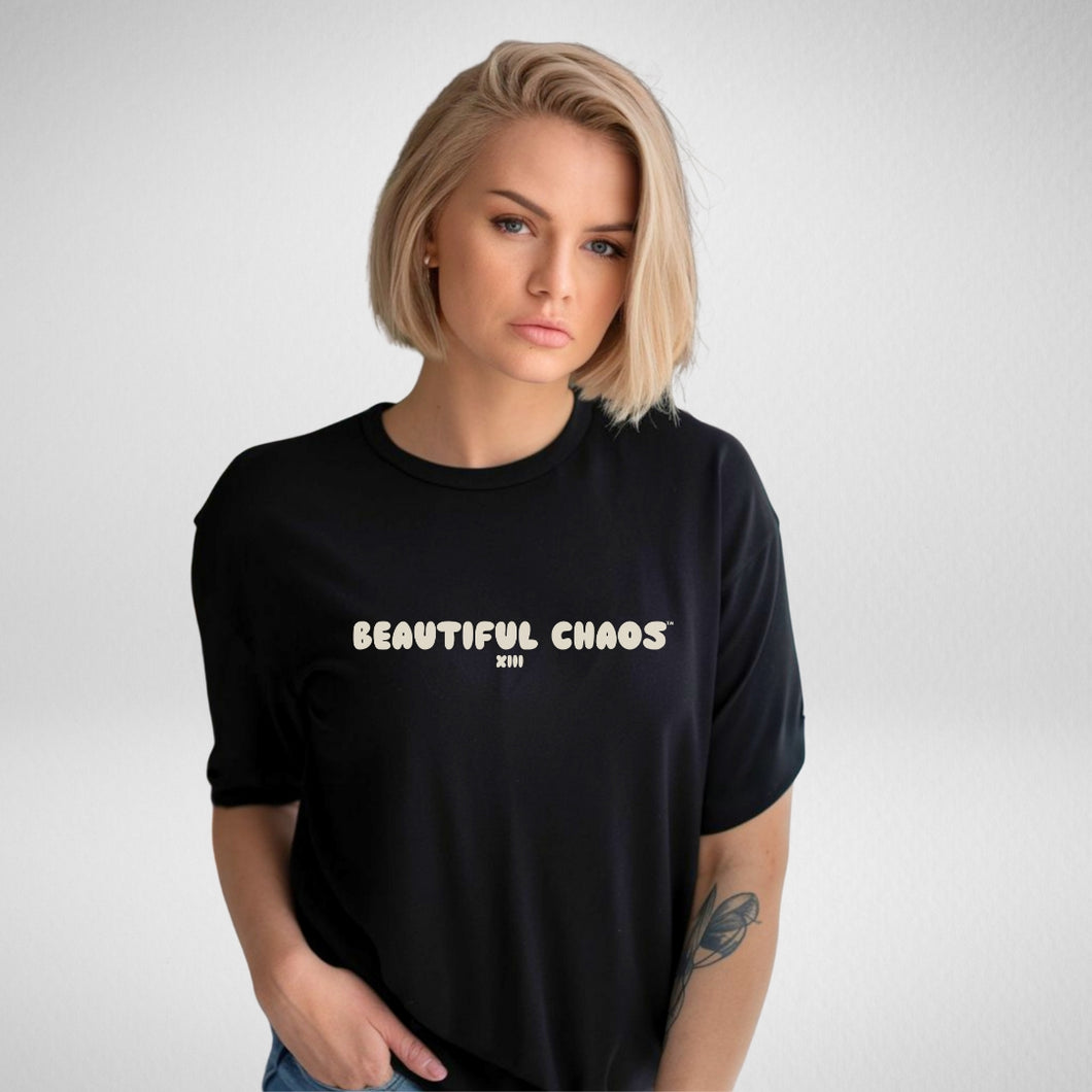 Beautiful Chaos The Most Tee - Black // Butter