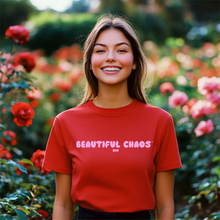Load image into Gallery viewer, BEAUTIFUL_CHAOS_The_Most_Tee_Red_Front