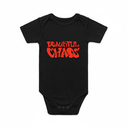 Organic Infant Street Canvas Graffiti Onesie