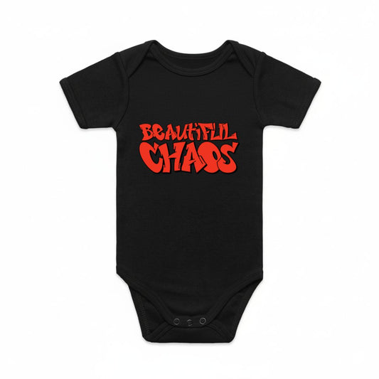 Organic Infant Street Canvas Graffiti Onesie