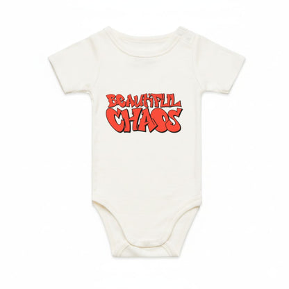 Organic Infant Street Canvas Graffiti Onesie