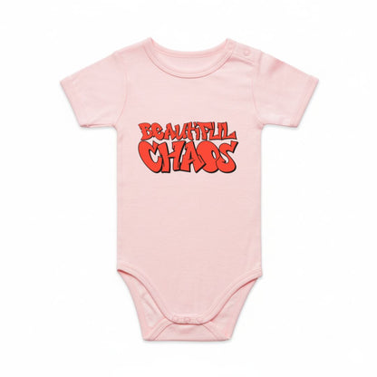 Organic Infant Street Canvas Graffiti Onesie