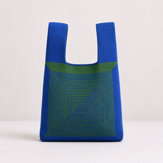 Earth Matrix Knit Statement Bag - Beautiful Chaos®