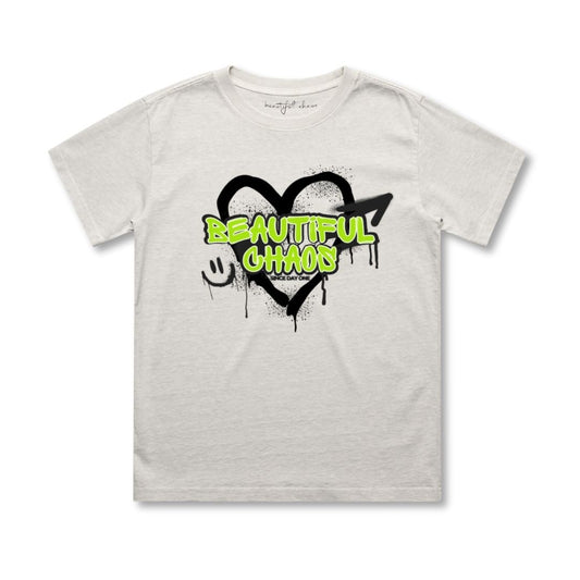 Beautiful Chaos Youth Heavy Faded Graffiti Tee