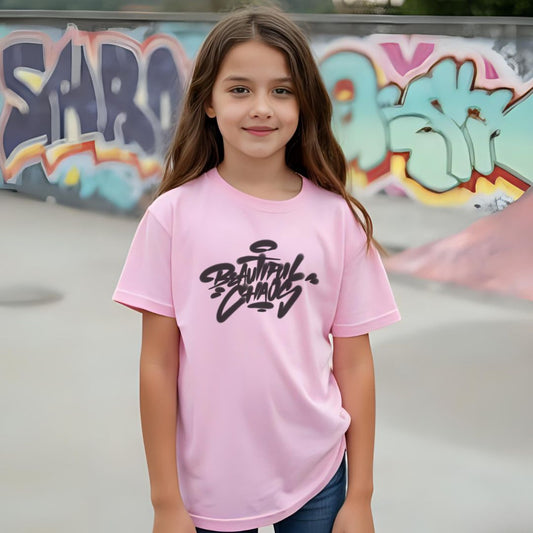 Beautiful Chaos Graffiti Kids Essential Tee