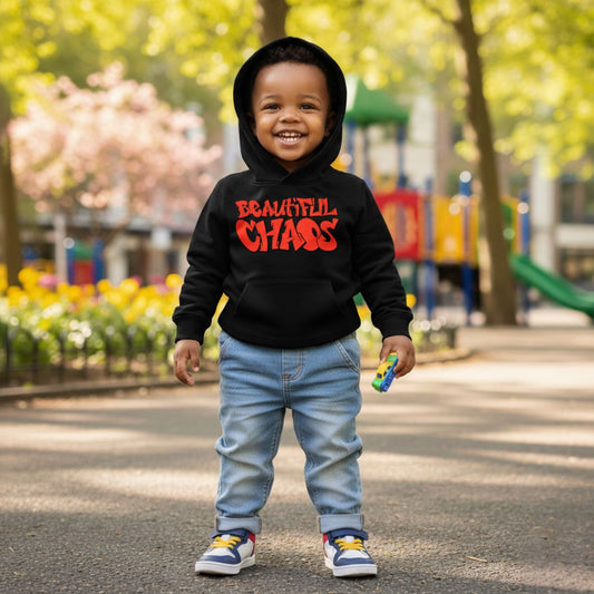 Beautiful Chaos Street Canvas Graffiti Toddler Hoodie