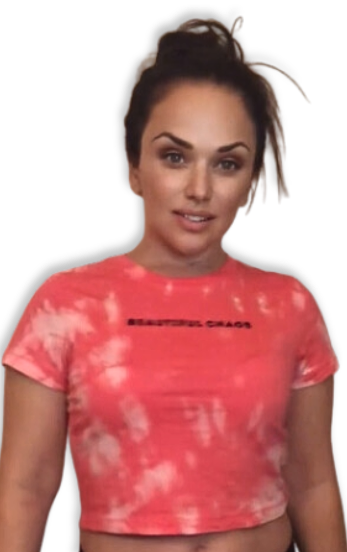 Legacy Tie Dye Crop - Watermelon Crush 