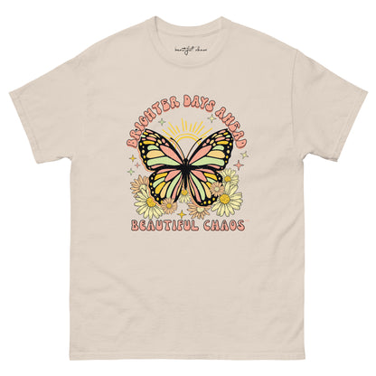 Brighter Days Ahead Retro Butterfly Tee