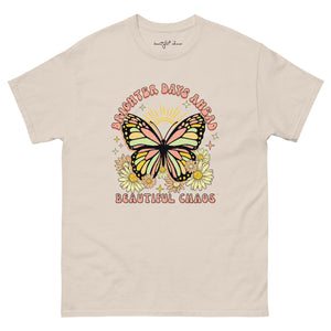 Brighter Days Ahead Retro Butterfly Tee