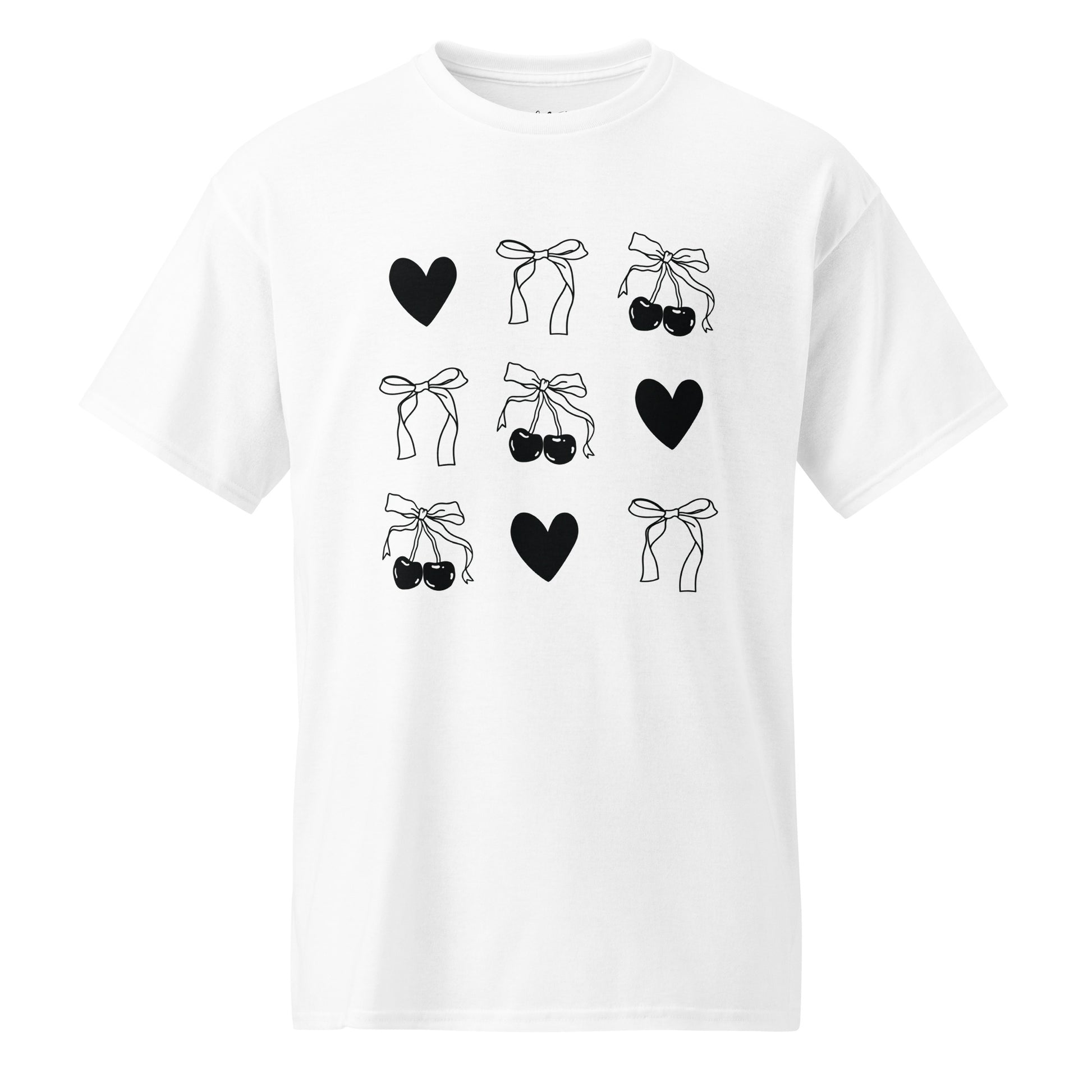 Beautiful Chaos_Cherry_Sweetheart_Tee_-_Black