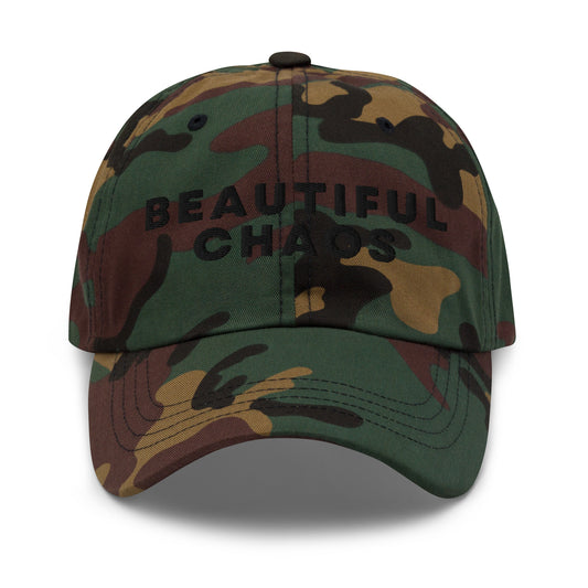 Beautiful Chaos Embroidered Logo Cap Camo