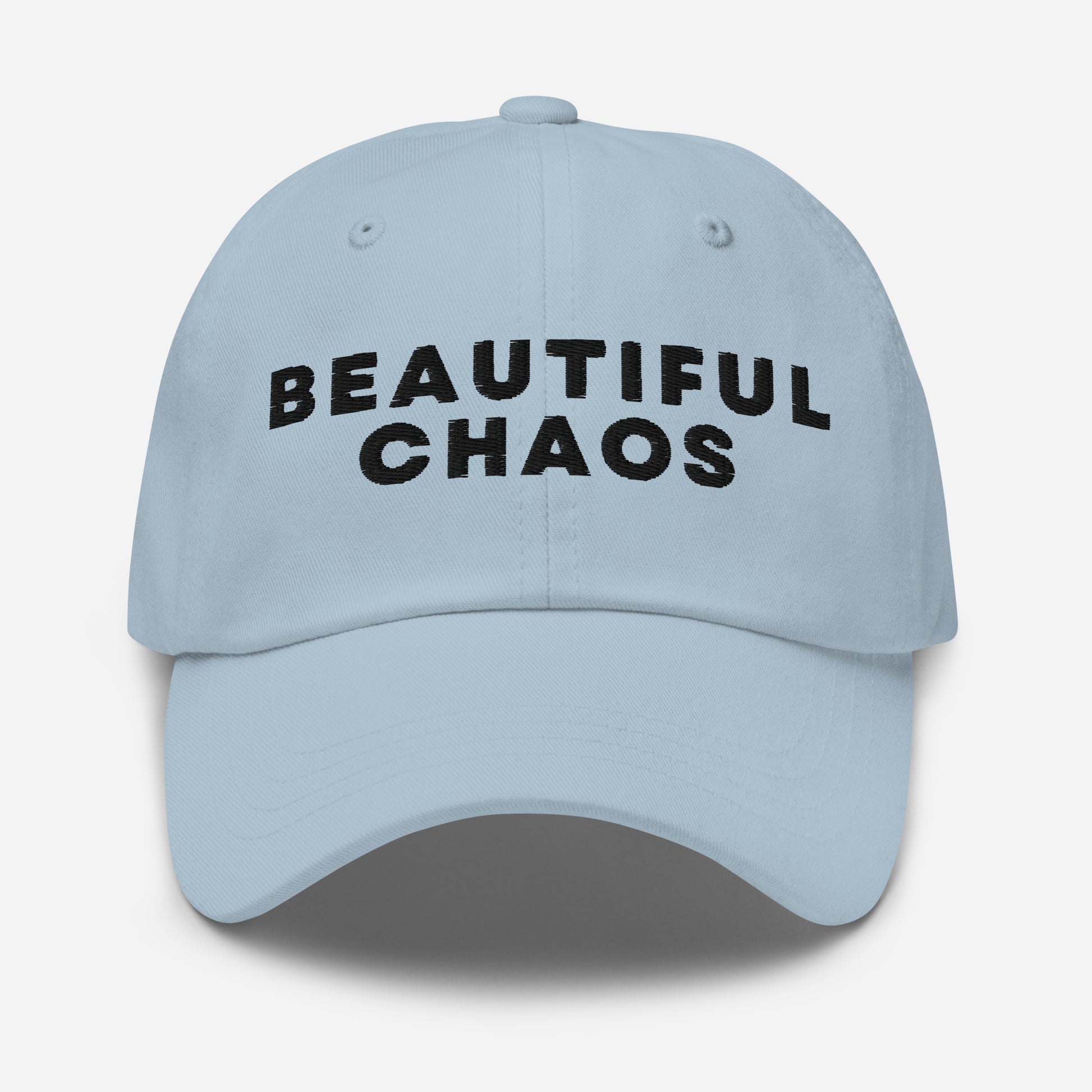 Beautiful Chaos Embroidered Logo Cap Pale Blue