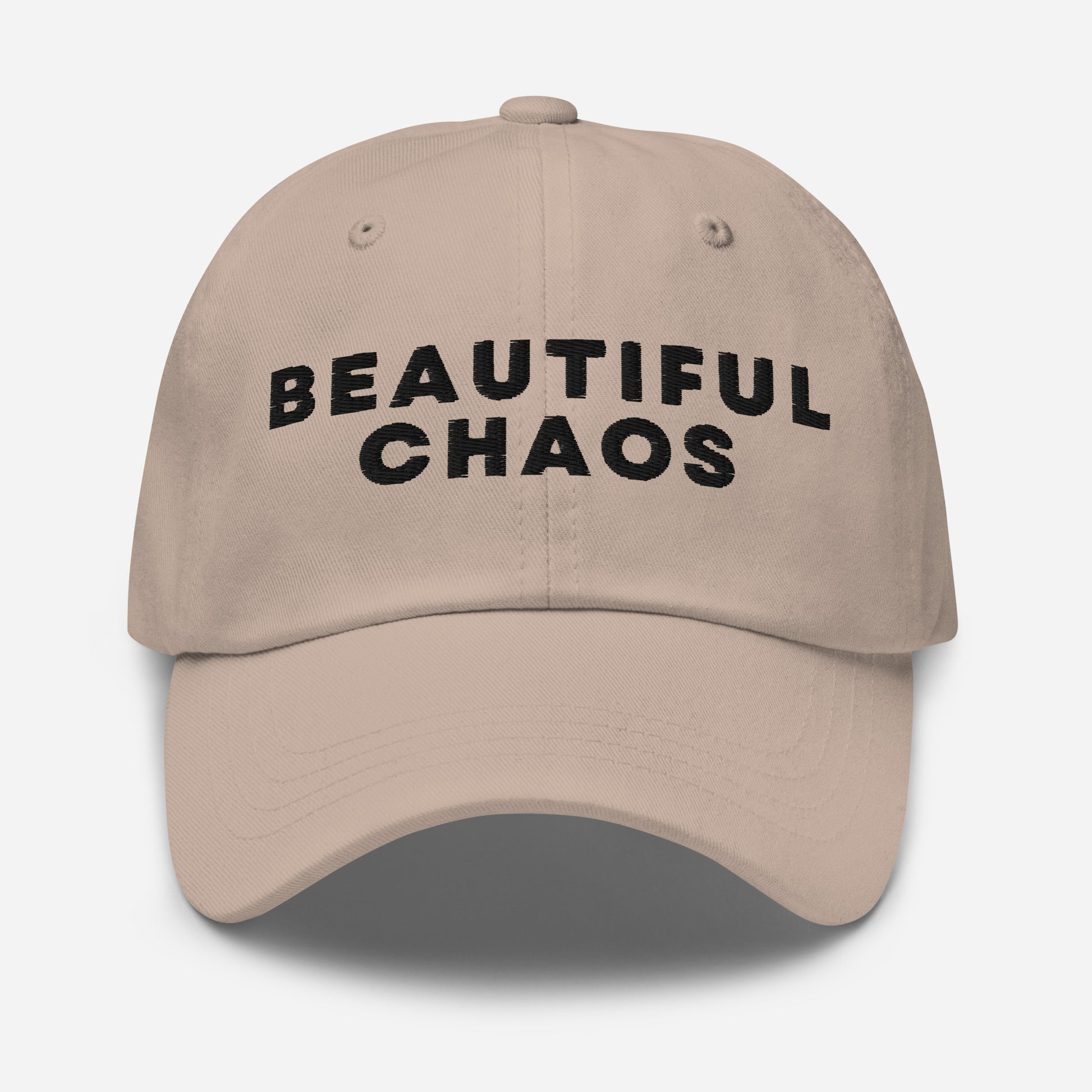 Beautiful Chaos Embroidered Logo Cap Stone