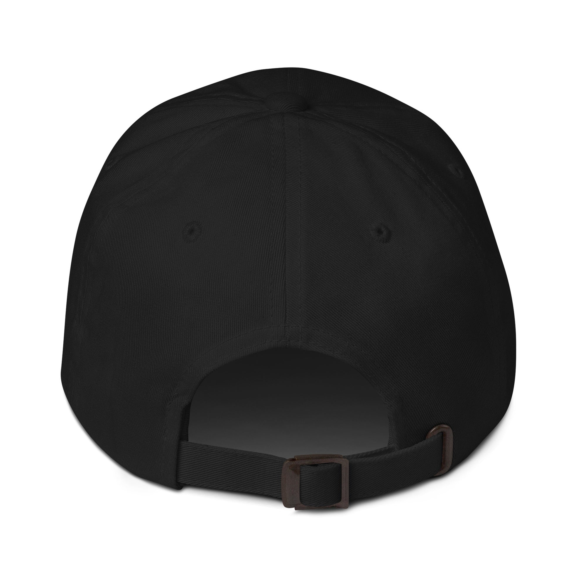 Beautiful Chaos Embroidered Logo Cap White Embroidery Black back