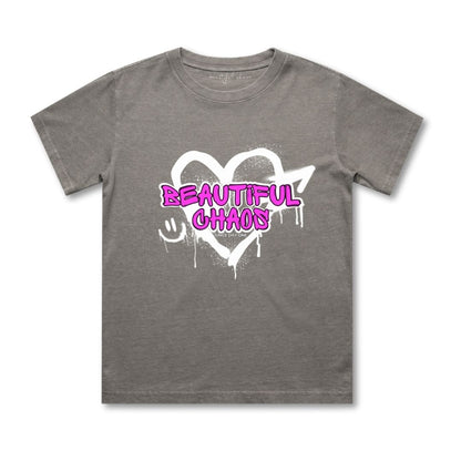 Beautiful Chaos Baby & Toddler Graffiti Heavy Faded Tee