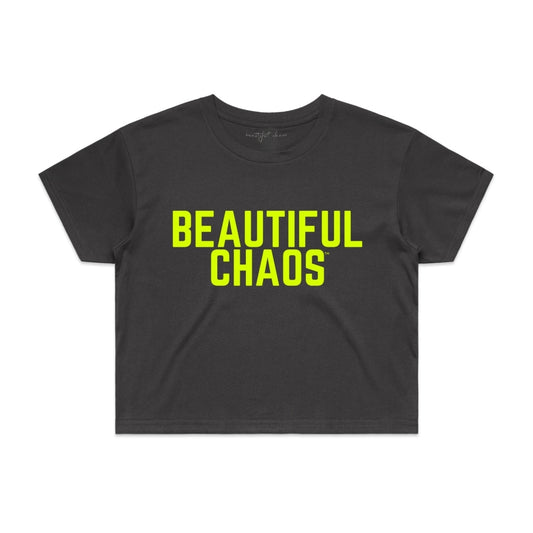 Beautiful Chaos Iconic Crop Tee