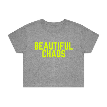 Beautiful Chaos Iconic Crop Tee