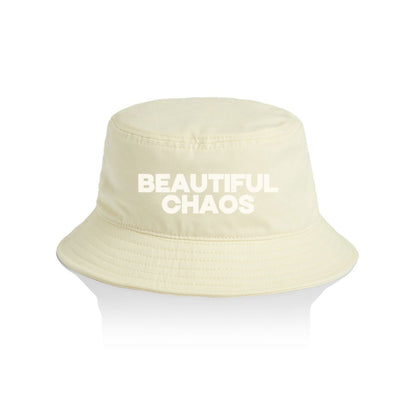 Beautiful Chaos Logo Bucket Hat Butter