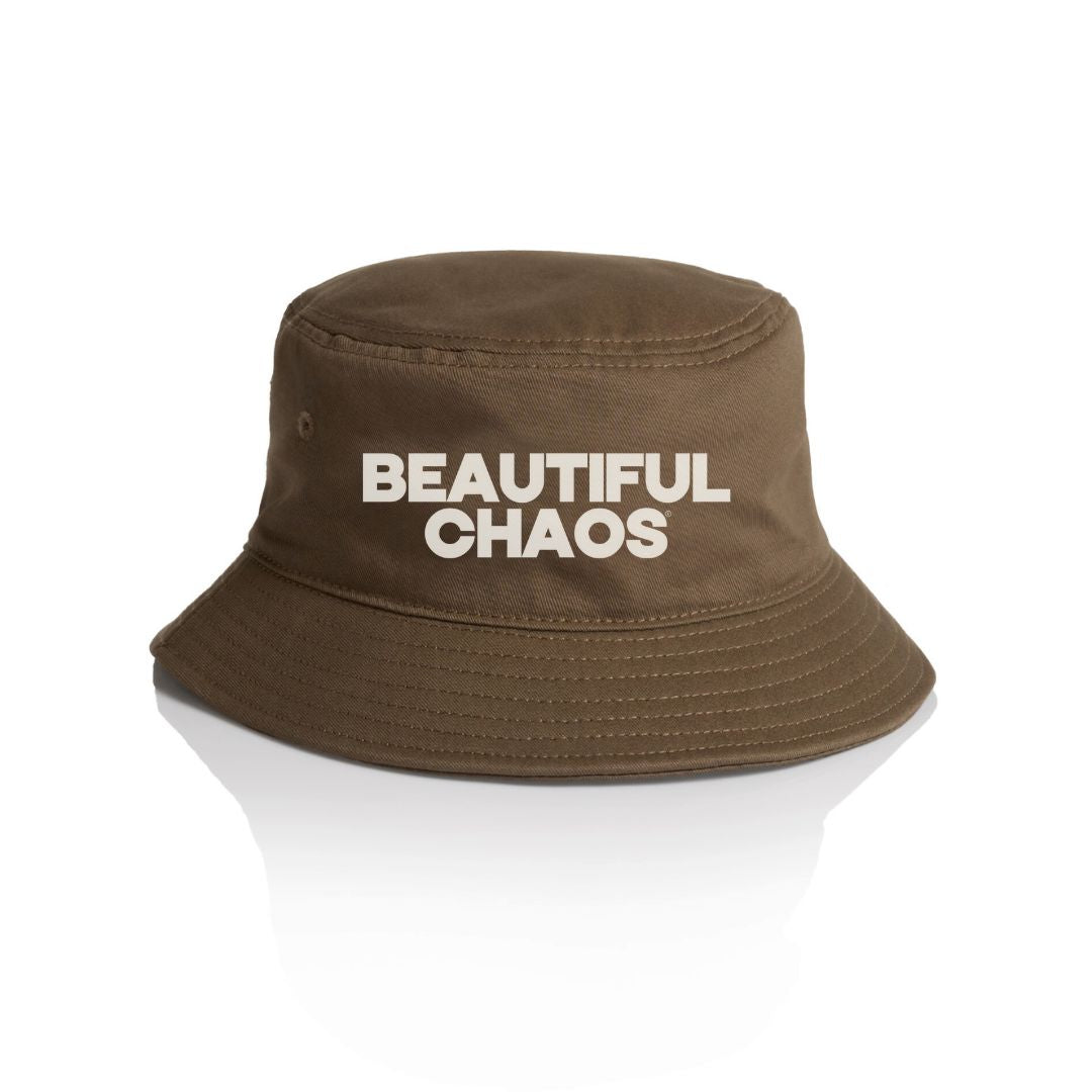 Beautiful_Chaos_Logo_Bucket_Hat_Walnut_Brown