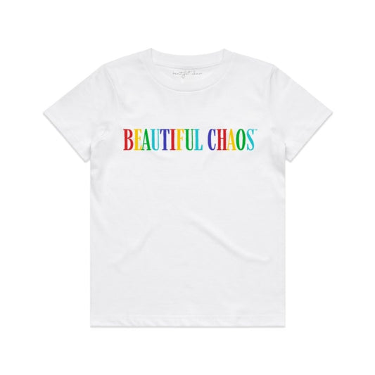 Beautiful Chaos Kids Rainbow Tee