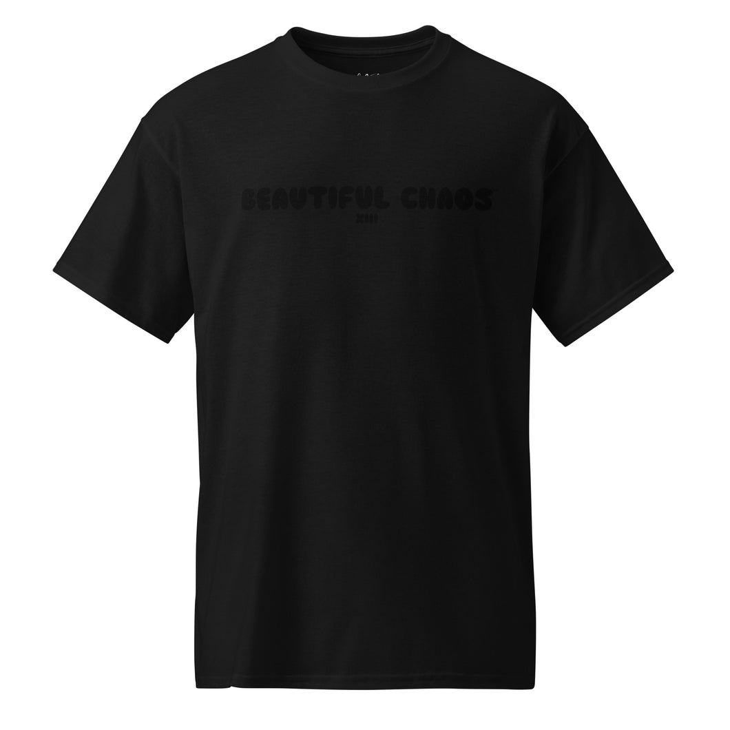 Beautiful Chaos The Most Tee - Black / Black